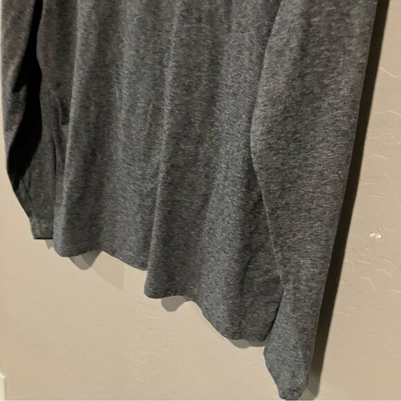 Vineyard Vines Edgartown Hooded Long Sleeve T-Shirt Dark Gray Whale Size Large - Picture 11 of 13